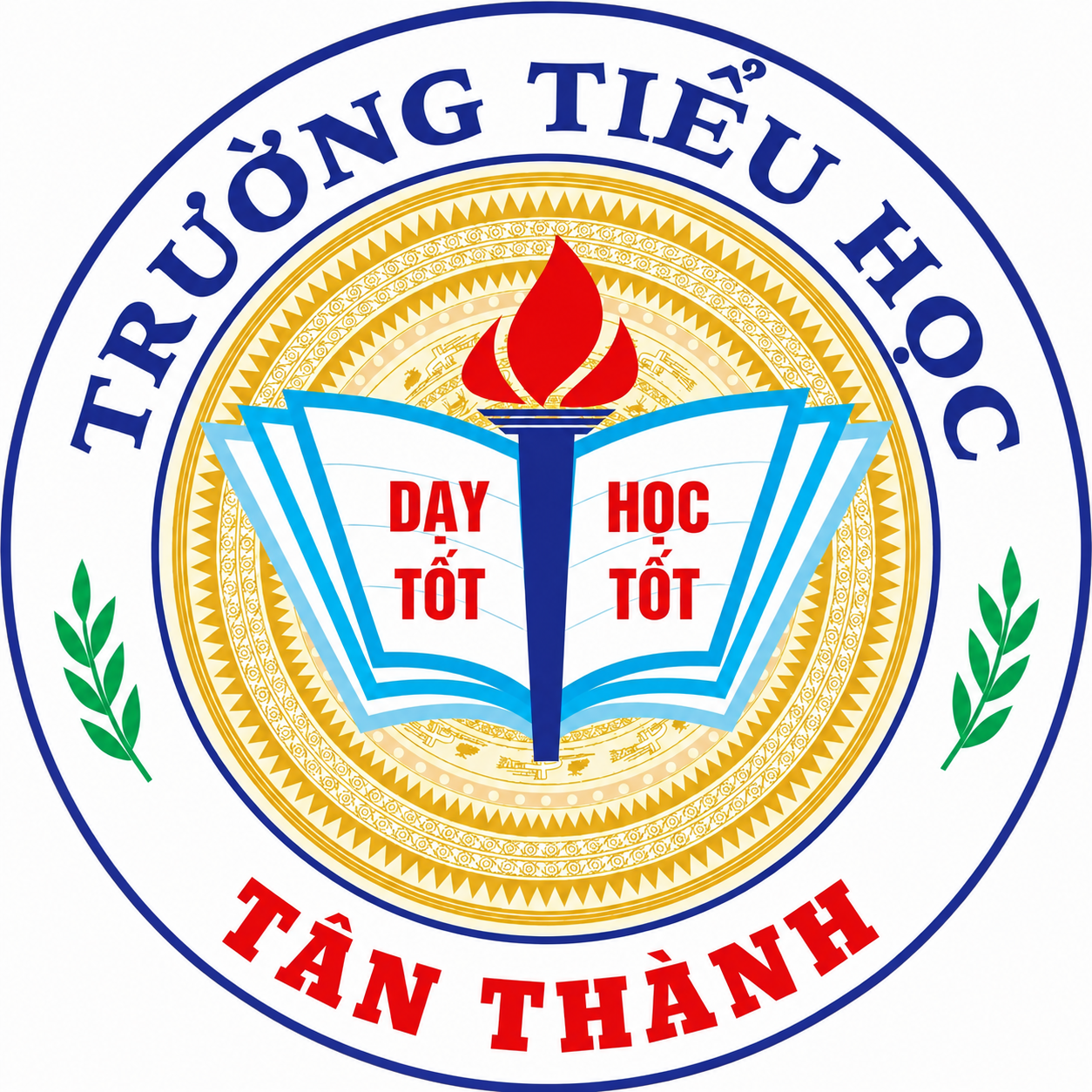 Logo TRƯỜNG TIỂU HỌC TÂN THÀNH